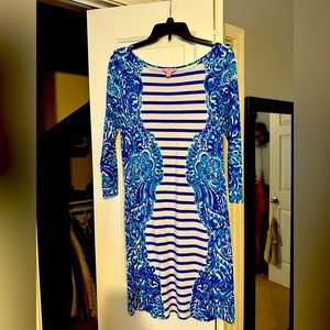 Lilly Pulitzer beautiful blue dress